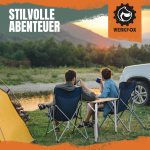 Sklopivi kamperski stol od bambusa 120 × 12 × 20 cm - Image 7