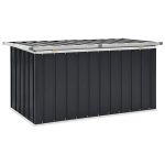 Vrtna kutija za pohranu antracit 129 x 67 x 65 cm - Image 4