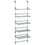 Aluminijski viseći stalak za sušenje rublja s 5 nivoa - Image 2