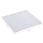 Samoljepljive podne obloge 20 kom PVC 1,86 m² bijele - Image 6
