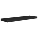 Plutajuća zidna polica crna 80 x 23,5 x 3,8 cm - Image 3