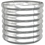 Set od 4 vrtne pregrade, Srebrna, 39,9 × 39,9 × 36,1 cm - Image 2