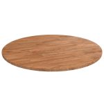 Okrugla ploča stola svijetlosmeđa Ø50 x 1,5 cm