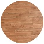 Okrugla ploča stola svijetlosmeđa Ø50 x 1,5 cm - Image 2