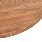 Okrugla ploča stola svijetlosmeđa Ø50 x 1,5 cm - Image 3