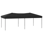 Sklopivi šator za zabave crne boje 3 x 6 m - Image 3
