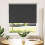Rolo zavjesa za zamračivanje crna 85,7 x 90 x 150 cm