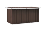 Vrtna kutija za pohranu smeđa 129x67x65 cm - Image 2