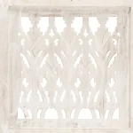 Ručno rezbarena 5-panelna pregrada za sobu 200 x 165 cm - Image 3