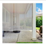 Rolo zavjesa 121 x 181 cm sive boje