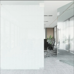 Prozorska folija statična matirana bijela 90x400cm PVC - Image 4