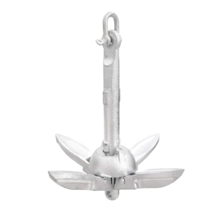 3342_1.png Sklopivo sidro pocinčano lijevano željezo 0,7 kg - Image 1
