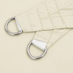 Jedro za zaštitu od sunca,krem, pravokutno, 4 x 6 m - Image 2