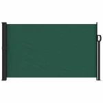 Uvlačiva bočna tenda tamnozelena 120 x 600 cm - Image 3