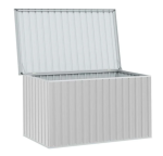 Vrtna kutija za pohranu siva 171 x 99 x 93 cm - Image 3