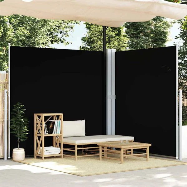 3444_1.webp Uvlačiva bočna tenda crna 200 x 600 cm - Image 1