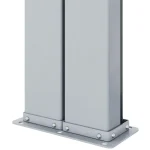Uvlačiva bočna tenda crna 200 x 600 cm - Image 6