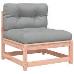 Vrtna sofa s jastucima i tabureima 210 x 70 x 67 cm - Image 5