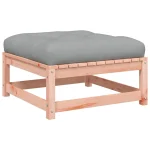 Vrtna sofa s jastucima i tabureima 210 x 70 x 67 cm - Image 6