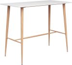Barski sto u bijeloj boji 120 x 60 x 105 cm