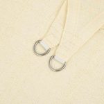 Jedro za zaštitu od sunca, krem, 160 g/m², 8 x 5 m - Image 2