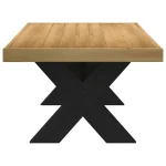 Klub stolić, Prirodni, 122,5 x 58,6 x 39,4 cm - Image 3