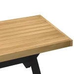 Klub stolić, Prirodni, 122,5 x 58,6 x 39,4 cm - Image 4