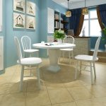 Set od 4 stolice, bijela, 52,1 x 46,5 x 94,0 cm