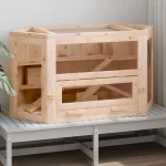 Kavez za hrčak 80x40x43 cm od punog drveta jele
