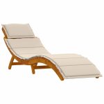 Set od 2 ležaljke za sunčanje s jastucima 184 x 55 x 64cm - Image 4