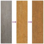 Vrtna saksija Corten čelik, 280 x 80 x 80 cm - Image 3