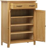 Ormarić za cipele, hrast, 76 x 37 x 105 cm - Image 2