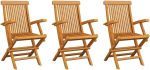 Set od 3 sklopive vrtne stolice  62x56x90 cm - OŠTEĆENO - Image 3