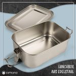 Kutija za ručak od čelika, 550ml, 13.5 x 9.5 x 4.8 cm - Image 6