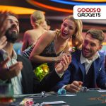 Profesionalni set za poker s kutijom od 300 čipova, crni - Image 9