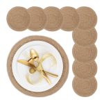 Set od 10 podmetača od vodenog hiacinta, 0.5 x 37 cm