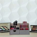 Organizator za sto s izgledom lana, 14,5 x 28 x 14,5 cm - Image 3