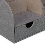 Organizator za sto s izgledom lana, 14,5 x 28 x 14,5 cm - Image 6