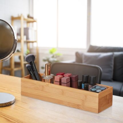 Izdužena kutija od bambusa, 7 x 38 x 8 cm