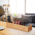 Izdužena kutija od bambusa, 7 x 38 x 8 cm