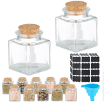 Set od 12 staklenki za začine, 50 ml