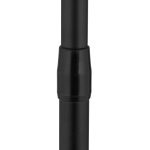 Crna zatezna šipka od nehrđajućeg čelika, 150-280 cm - Image 5