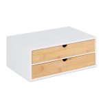Organizator za radni sto,bambus i MDF, 14 x 33 x 21 cm - Image 5