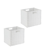 Set od 2 korpe za odlaganje s ručkama, 31 x 32 x 30 cm