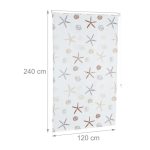 Rolo zavjesa za tuširanje Ocean, 240 x 120 x 5 cm - Image 8