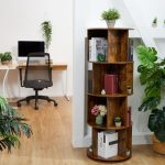 Rotirajuća polica za knjige, 30 kg, 137 x 50 cm