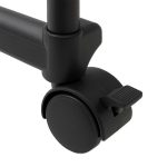 Vješalica za kapute s 2 šipke, 158 x 145 x 43 cm - Image 5