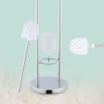 WC set od nehrđajućeg čelika, 79 x 22 cm - Image 5