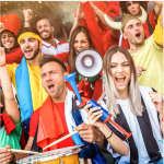 Megafonska truba za stadion sa sklopivom ručkom i remeno