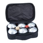 Set od 6 metalnih kugli za bocanje, 16 x 22.5 x 7 cm